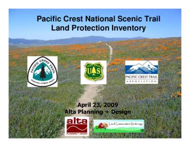 PacificPacific Crest National Crest Trail Scenic Trail Land LandProtection