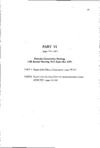 Meeting Proceedings of the General Council and the Fisheries Commission for 1991