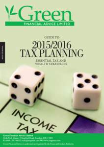 GUIDE TO  FINANCIAL GUIDETAX PLANNING