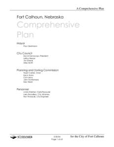Fort Calhoun Comprehensive Plan