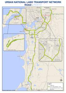 URBAN NATIONAL LAND TRANSPORT NETWORK ROAD - PERTH NORTH LINK WA  m