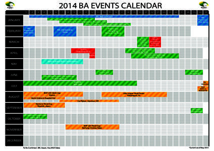 2014 BA EVENTS CALENDAR[removed]