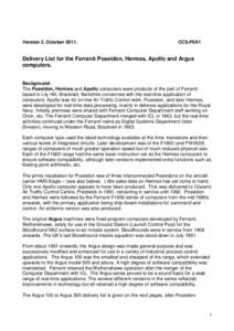 Economy of the United Kingdom / Technology / United Kingdom / Ferranti / Radar / Central Electricity Generating Board