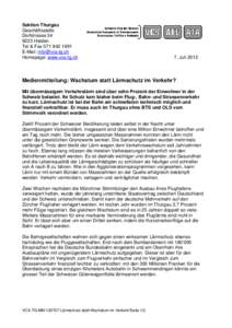 Sektion Thurgau Geschäftsstelle Dorfstrasse[removed]Halden Tel & Fax[removed]E-Mail: [removed]