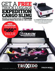 GET A FREE  TRUCK LUGGAGE EXPEDITION