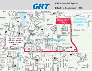 SEPTA City Transit Division surface routes / Street grid