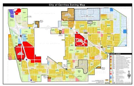 City of Cerritos Zoning Map  ADP-15 ARTESIA CEMETERY