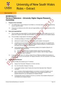 Microsoft Word - HDRC - University of New South Wales Rules_effective 1 January 2015
