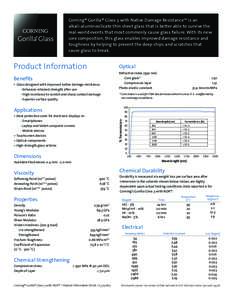 Gorilla Glass 3_2320_PI Sheet RevF_090315