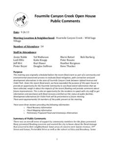 Fourmile Canyon / Flood / Meteorology / Atmospheric sciences / Geography of Colorado