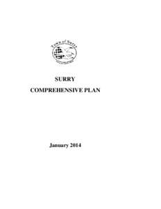 SURRY COMPREHENSIVE PLAN January 2014  SURRY