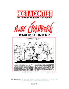 HOST A CONTEST  COLLEGE AND HIGH SCHOOL LEVEL CONTEST MACHINE CONTEST