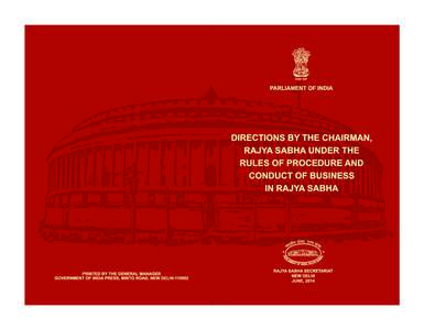 «  « © Rajya Sabha Secretariat, New Delhi Website :