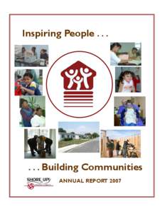 Inspiring People[removed]Building Communities ANNUAL REPORT 2007  Dr. H. DeWayne Whittington
