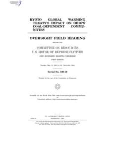 Energy development / Energy economics / Chemistry / Richard Pombo / Bob Ney / Clean coal / Coal mining / St. Clairsville /  Ohio / Coal / Energy / Climate change mitigation / Chemical engineering