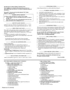 -----------------------CONTRAINDICATIONS------------------------  HIGHLIGHTS OF PRESCRIBING INFORMATION These highlights do not include all the information needed to use Diovan HCT safely and effectively. See full prescr