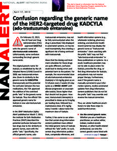 Genentech / Pharmacology / Mertansine / Biology / American Society of Health-System Pharmacists / Breast cancer / HER2/neu / Trastuzumab / Medicine / Ribbon symbolism