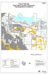 Map 8  City of Altoona Eau Claire County, Wisconsin Development Limitations