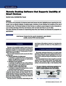 Remote desktop / Classes of computers / Remote administration software / Windows XP / Remote desktop software / Tablet computer / Personal computer / Mouse / Smart device / Computing / Software / System software