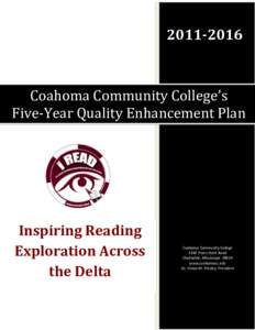 [removed]Coahoma Community College’s Five-Year Quality Enhancement Plan  Inspiring Reading
