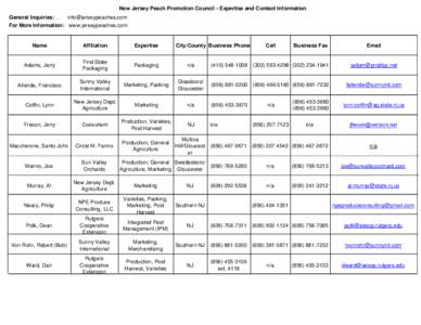 Swedesboro /  New Jersey / Agriculture in the United States / Cooperative extension service / Rural community development