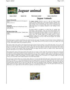 http://www.jaguaranimal.info/fact.php