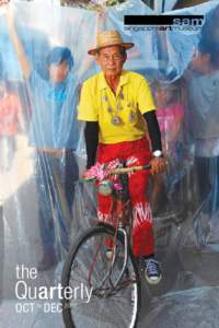 the  Quarterly OCT to DEC 2012  Cover image: Dow Wasiksiri, Local Fashion