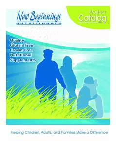 NEW BEGINNINGS NUTRITIONALS 48 SELF COVER