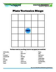 Divergent boundary / Subduction / Tectonics / Crust / Oceanic trench / Lithosphere / Continental crust / Oceanic crust / Volcano / Geology / Plate tectonics / Convergent boundary