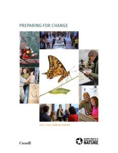 PREPARING FOR CHANGE  2011–2012 Annual Report Table of Contents