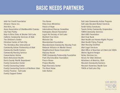 Promise/Basic Needs Partners.indd