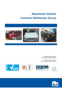 Report on Itchen Bridge Customer Satisfaction Survey