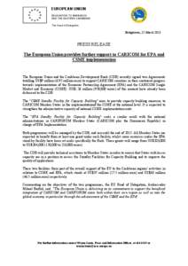 CARICOM Single Market and Economy / Organisation of Eastern Caribbean States / International relations / Caribbean / United States Environmental Protection Agency / Foreign relations of Barbados / United Nations General Assembly observers / Americas / Caribbean Community
