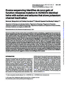 Human Molecular Genetics, 2014, Vol. 23, No. 13 doi:hmg/ddu056 Advance Access published on February 5, –3489