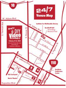 10 Venue Map Institute for Multimedia Literacy Kerckhoff Hall Annenberg Research Park