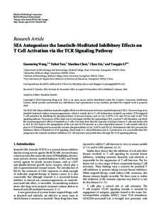 Tyrosine kinases / Immune system / Cell signaling / Pyrimidines / Lck / T-cell receptor / Jurkat cells / ZAP70 / Superantigen / Biology / Cell biology / T cells