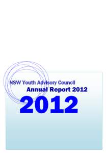 New South Wales NSW Youth Advisory Council Annual Report[removed]
