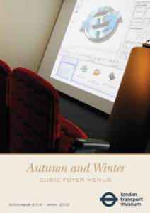 Autumn and Winter cubic foyer menus novemberapril 2015  Breakfast