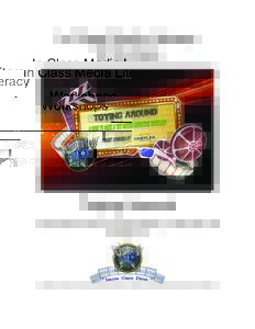 In Class Media Literacy Workshops Toying Around in accordance with the Ontario Ministry of Education for Grades 4-6