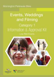 Mornington Peninsula Shire  Events, Weddings and Filming Category 1