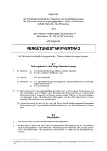 Vergütungstarifvertrag[removed]