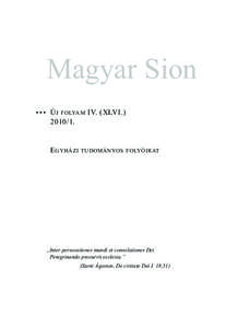 Magyar Sion ♦♦♦