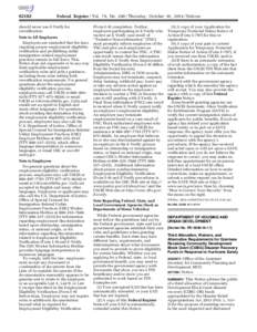 [removed]Federal Register / Vol. 79, No[removed]Thursday, October 16, [removed]Notices should never use E-Verify for reverification.