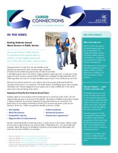 Spring[removed]The ASVAB CEP Counselor newsletter In the News