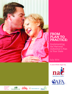 From Plan to Practice: Implementing the National Alzheimer’s Plan