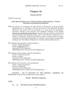 2011 Regular Session - Chapter 24 (Senate Bill 93)