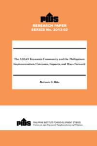 Economic Research Institute for ASEAN and East Asia / Association of Southeast Asian Nations / ASEAN Free Trade Area / Asia-Pacific Economic Cooperation / Department of Trade and Industry / ASEAN Summit / ASEAN Wildlife Enforcement Network / Organizations associated with the Association of Southeast Asian Nations / International relations / Asia