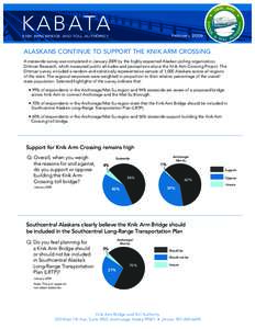K A B ATA  February 2009 KNIK ARM BRIDGE AND TOLL AUTHORITY