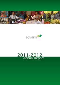 Annual Report Annual Report Advans