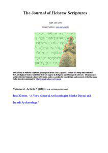 Yael Dayan / Dayan / Israel Antiquities Authority / Serabit el-Khadim / Ruth Dayan / Israeli Jews / Israel / Moshe Dayan